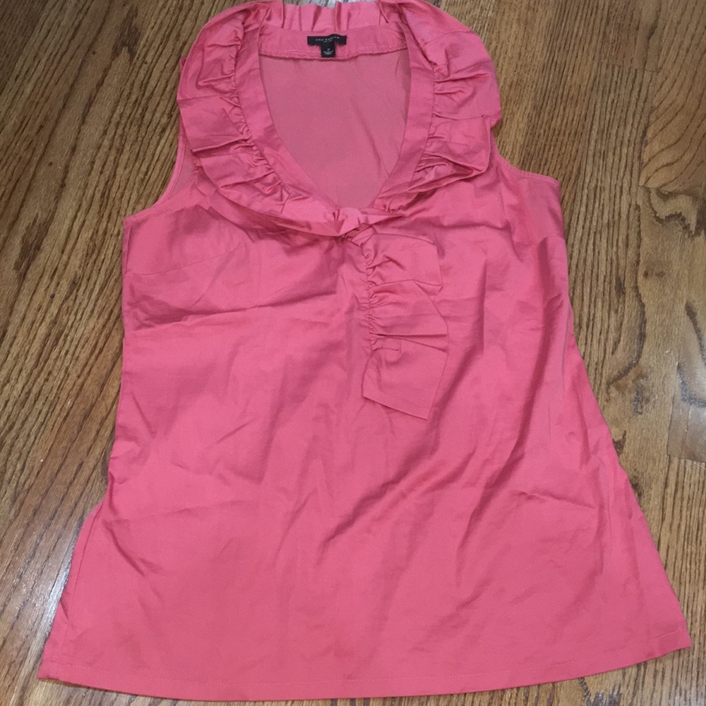 Gorgeous Rose Ann Taylor Blouse.